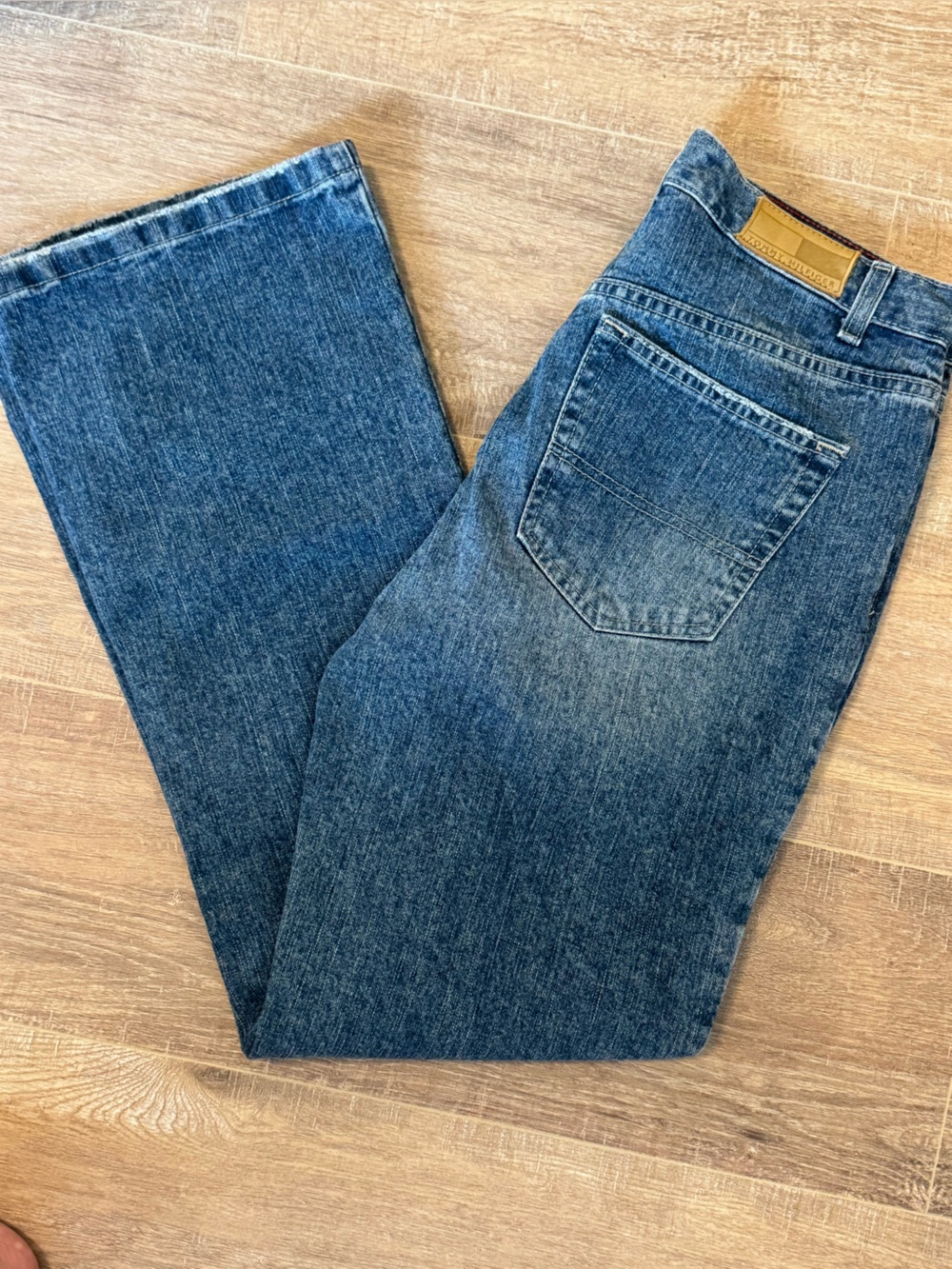 Tommy Hilfiger Women's Dark Blue Bootcut Jeans